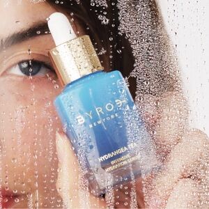 $49 BYROE Hydrangea Tea Intensive Hydration Serum NIB